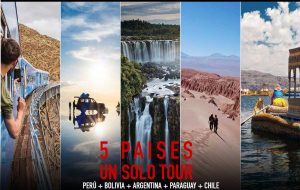 PERÚ + BOLIVIA + ARGENTINA + PARAGUAY + CHILE